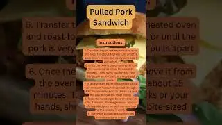 Pulled Pork Sandwich #shorts #short #pulled #sandwich #pulledpork