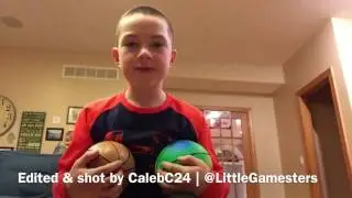 CalebC24 doing awesome basketball trick shots!