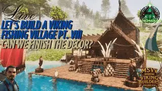 Let's Build a Viking Fishing Village Ep. 8 | Can we Finish the Decor?