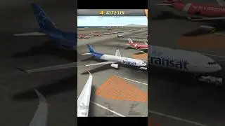 Air Transat A330-300 Pushback 🛫🔥 #shorts #gameshorts