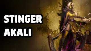 STINGER AKALI SKIN SPOTLIGHT - LEAGUE OF LEGENDS