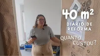 Revestimento, empreiteiro... quanto custou tudo em 40 m²