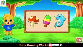 Drag The Pictures Game || Puzzle Kids - Animals Shapes and Jigsaw Puzzles