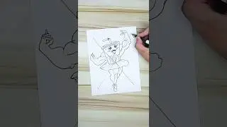 Drawing Ballerino Lololo #shorts #ballerinololo #brainrot #memes #drawing