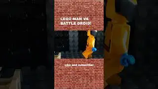 LEGO MAN VS BATTLE DROID