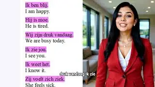 Learn 20 Essential Dutch Words in 3 Minutes! Video 5