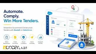 QuoteX + Salesforce: Automate Gov't Construction Tenders in India (Compliance & Bidding!)