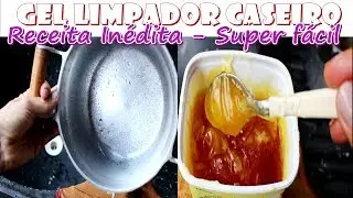 GEL CASEIRO PARA LAVAR LOU&Ccedil;A, BRILHA ALUM&Iacute;NIO E SUPER DESENGORDURANTE - RECEITA IN&Eacute;DITA! DA HORA!