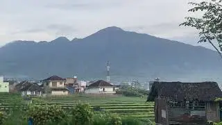 living peacefully at the foot of the mountain, clean air, quiet without the sound of motor vehicles