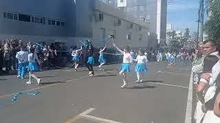 Corpo coreogr&aacute;fico da fanfarra Quintino Rizzieri 🥁