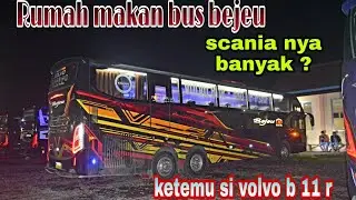 BUS ASLI JEPARA 🤤? | RUMAH MAKAN BUS PO BEJEU | BLACK BUS COMMUNITY