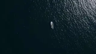 2820. &Ouml;stersj&ouml;n (Baltic sea) Drone Stock Footage Video