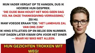 Mijn vader wilde mijn miljardair-opa iets ergs aandoen om zijn landhuis te krijgen, maar toen hij...