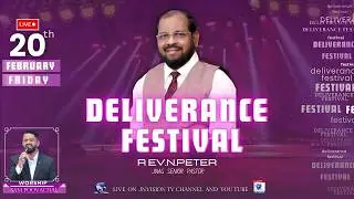 DELIVERANCE FESTIVAL | വിടുതലിന് മഹോത്സവം | PALIYODE | JNAG CHURCH LIVE