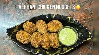 Afghani Chicken Nuggets