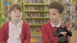 Talking about trust online - tips for parents and carers of younger children - British Sign Language