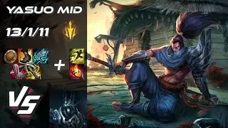 MID Yasuo vs Karthus - EU Grandmaster Patch 25.S2.4