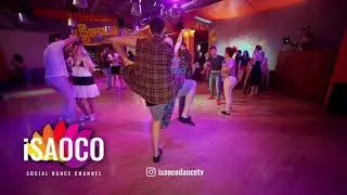 Samuel Funflow and Olga Saprunova Timba Dancing in Respublica Vosmera, Saturday 28.04.2018