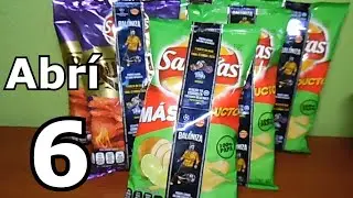 Abr&iacute; 6 sabritas con tazos Champions League 2020 | C-de Colecciones