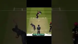 Nathan Coulter Nile's real time bowling action in Real cricket 20!! #shorts #cricket #viral