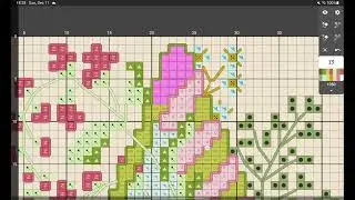 Cross stitches in Cross stitch Paradise #flosstube #crossstitch
