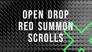 Open Drop Red Summon Scrolls
