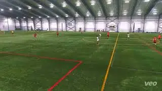 Defensive Midfielder Binghamton Scrimmage Highlights - Braeden Harris