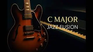 Smooth Jazz Funk Backing Track in C Major | 110 BPM | Chord Melody Practice