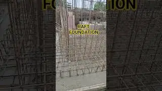 RCC  Raft Foundation For UG Water Tank | Reinforcement & Thickness