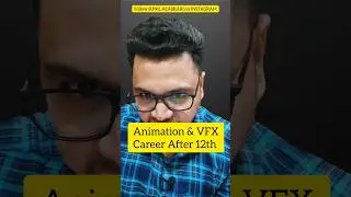 Animation & VFX Career Options After 12th | Career in Animation | By Sunil Adhikari #shorts