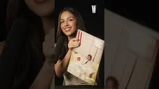 Watch Olivia Rodrigo Open Up Her First Holiday Gift | W Magazine