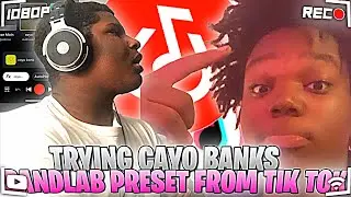 MAKING A HIT SONG ON BANDLAB USING A CAYO BANK PRESET FROM TIKTOK WITH PROFFESIONAL STUDIO SETUP!