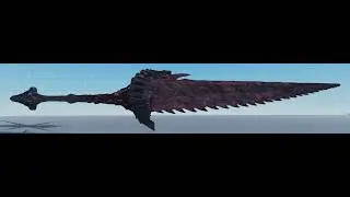 modeling a evil looking sword