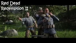 Red Dead Redemption 2   The art of conversation   protect captain Monroe and escape