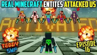 😱MULTIVERSE HEROBRINE AND ALL MINECRAFT ENTITES ATTACKED US - SUPER COMPUTER BATTLE TEDDY SMP{S2E16}