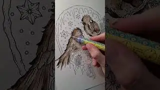 #coloring #arrtxacrylicmarkers #coloringtutorials #fabercastell #derwentpencils #coloringtutorials