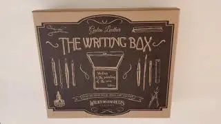 Unboxing the Galen Leather Rosewood Writing Box