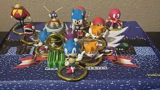 Sonic kidrobot vinyl figures!