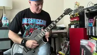 ESP LTD EC1000 Thrash Metal to Metal Style
