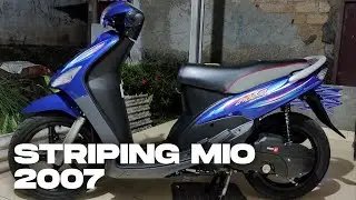 PASANG STRIPING MIO SPORTY 2007 | Restorasi Mio