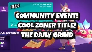 Community Event Reward! COOL ZONER Player Title #MOCO #SUPERCELL 