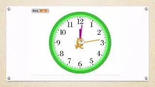 スクラッチの時計