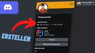 Discord - Status mit Buttons erstellen