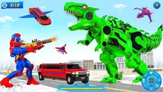 Multi Robot Transform Car Wala Games - elephant Robot - lion Robot - Android GamePlay #1