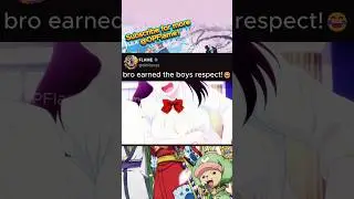 Bro Earned The Boys Respect! 😂 #animeedit #animelife #animelove #trending #anime