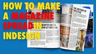 How to Make A Magazine Spread in InDesign