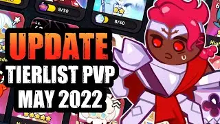 UPDATE !!! TIER LIST PVP MAY 2022 - COOKIE RUN KINGDOM