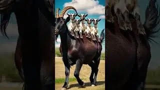 Whimsical Goat Adventures #goat #funny
