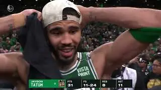 Jayson Tatum's Hilarious 'WE DID IT!' Celebration After NBA Championship Win