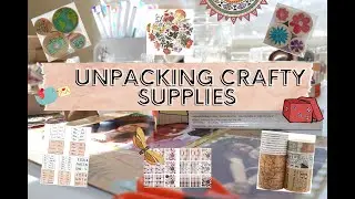 Unpacking & Trying Cheap Crafty Supplies